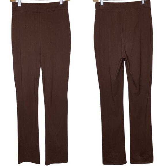 Lovers + Friends High Waisted Pull On Boot Cut Brown Pants size Small - Picture 1 of 3